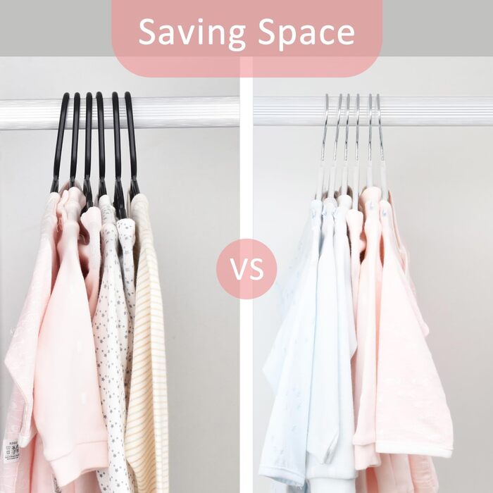 Дитячі вішалки для одягу ManGotree з велюру, 30 шт. - для дитячого одягу з обертовим гачком та спеціальним дизайном плечей