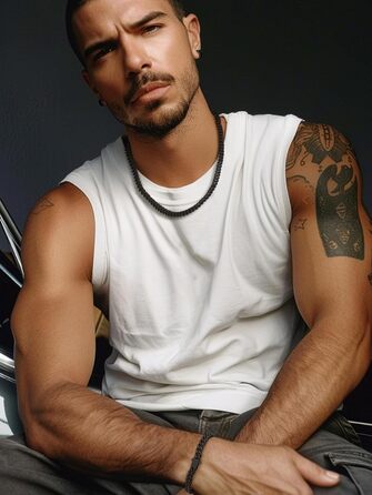 Чоловіча ланцюжок Panzerkette Miami з нержавіючої сталі Bestyle, 19/21/23 см, 5/7/9/12.5 мм, з подарунковою коробкою, чорний колір