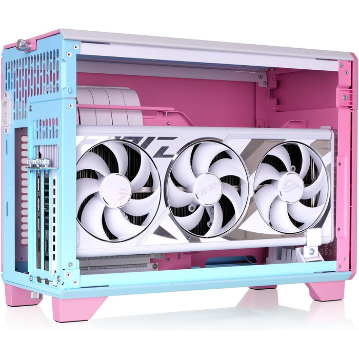 Компактний корпус для ПК Thermaltake TR100 Mini Tower, Bubble Pink