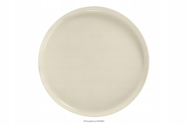 Обідній сервіз Konsimo Victo, бежевий глянцевий, набір на 6 осіб (18 предметів)