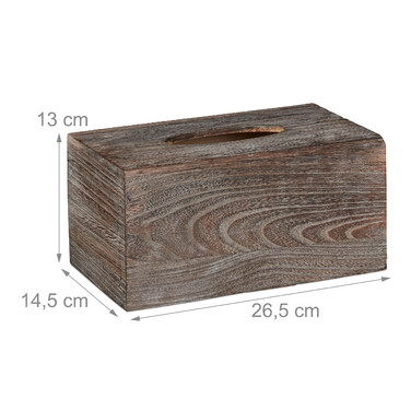Relaxdays Fabric Box Shabby