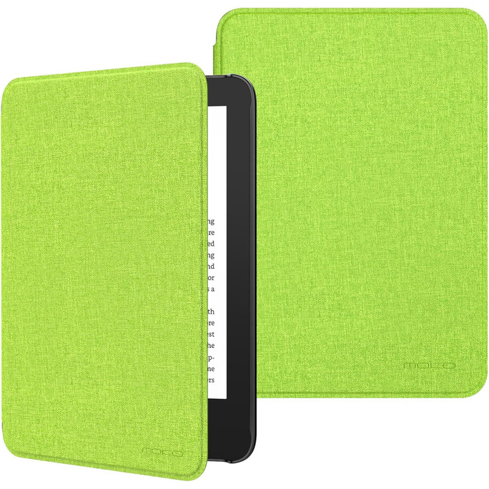 Чохол для Kindle 6' (11-го покоління, 2024/2022) MoKo з авто-сон/пробудженням, Chartreuse A-denim Matcha