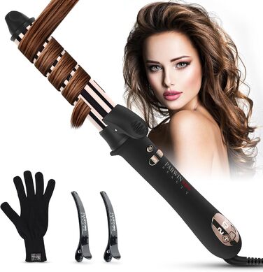 Автоматичний локон PARWIN PRO BEAUTY 25mm з нано-титановим покриттям, LCD дисплеєм, 120-210°C
