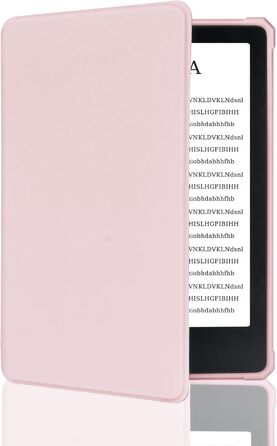 Чохол для Kindle (11-ге покоління) 2024/2022, автоматичне вмикання/вимикання, рожевий