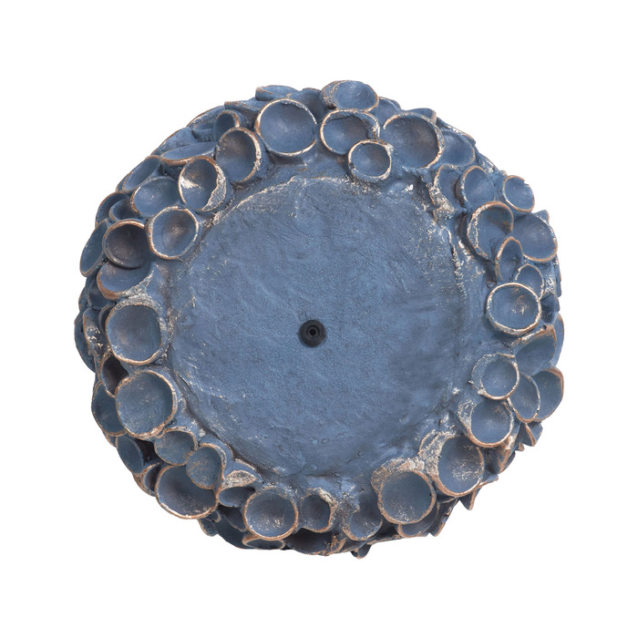 Керамічна ваза для квітів MUZAKI, 52 см, синя