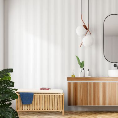Кошик для білизни Relaxdays з горіхового дерева з місцем для сидіння