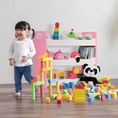 Relaxdays Children's Shelving Unit with 5 Compartments