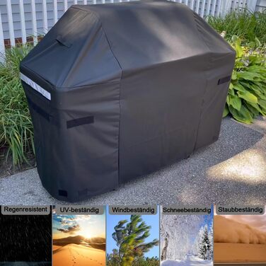 Чохол для гриля Weber Spirit II 200 серії, водонепроникний 600D, 48 дюймів, для Weber Spirit II E210, 2 пальники, всепогодний захист