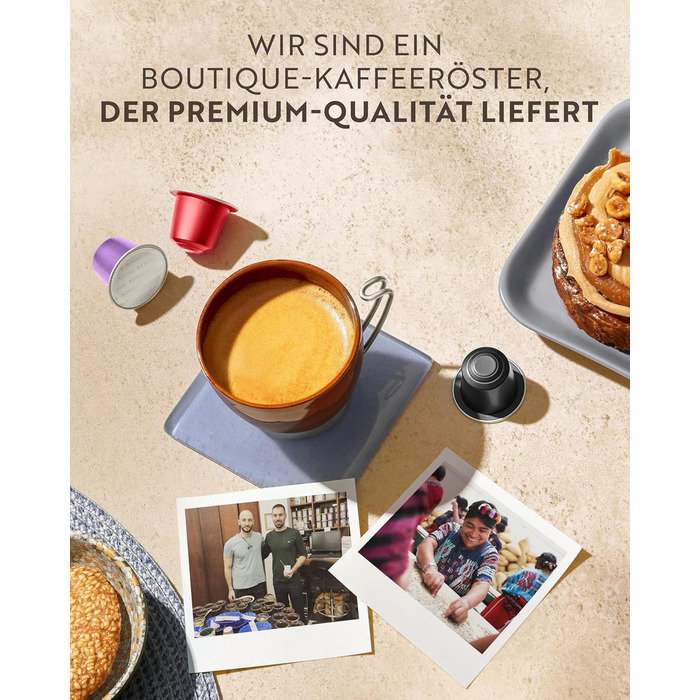 Капсули кави ROSSO CAFFÈ Nespresso Reserve Edition, 80 шт. (8 сортів преміум еспресо), сумісні з Nespresso, Made in Italy