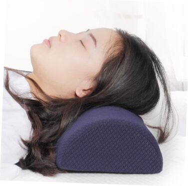 JECOMPRIS Half-Cylindrical Leg Pillow Neck Support Pillow Cushion Pillow Elastic Knee Pillow Knee Protector Rest Pillow for Office Back Pillow Sponge Neck Cushion Rest Mat Head Pillow