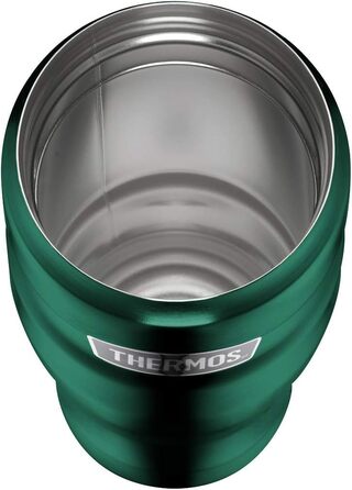 Термокружка туристична Thermos King, нержавіюча сталь, 470 мл, зелений (Pine Green)