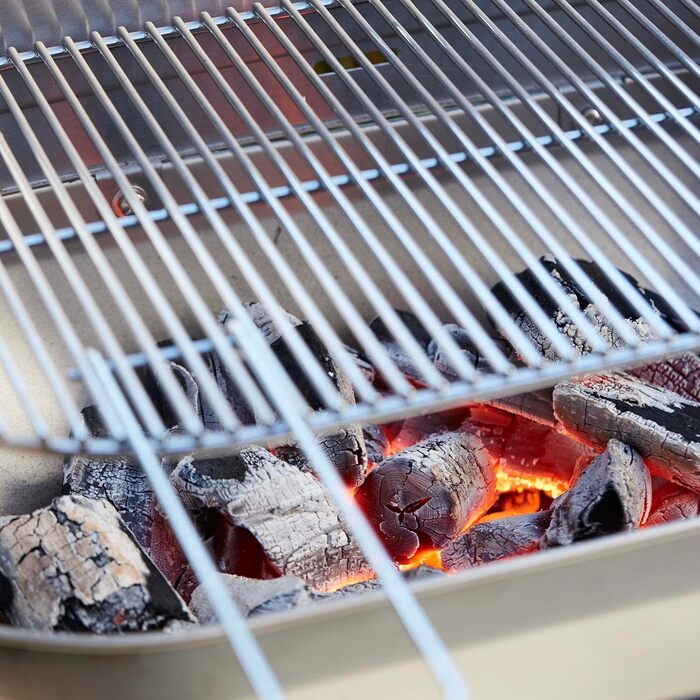 Барбекю-решітка Barbecook овальна з ручками 55x33,6 см для вугільних грилів Loewy та Arena, нержавіюча сталь, легке очищення