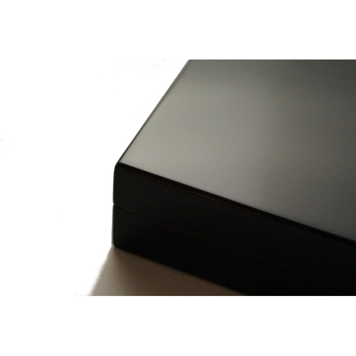 Міні-умісниці для сигар Germanus, чорний колір, з кедрової деревини, з брошюрою про умісниці