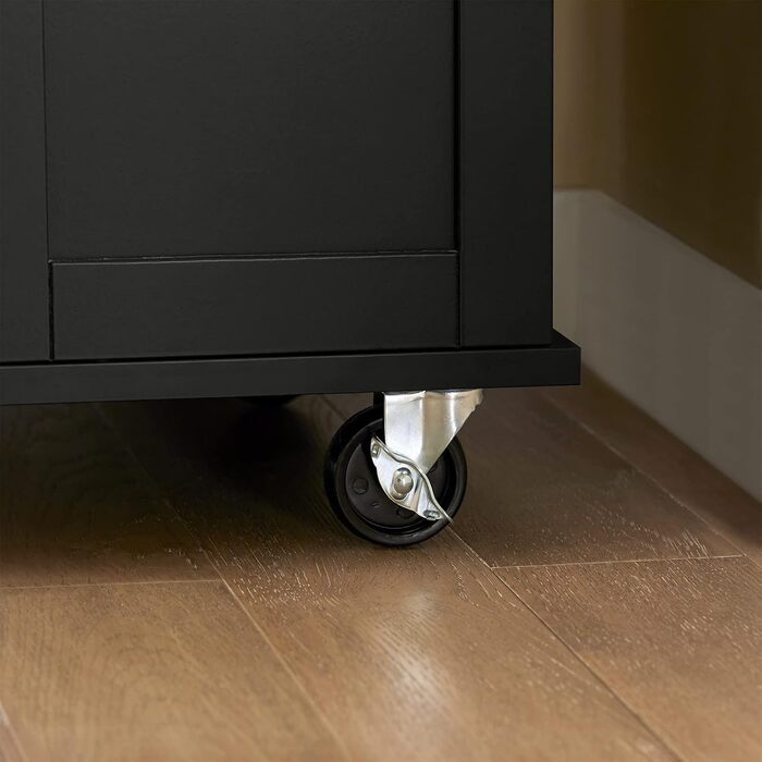 SoBuy Kitchen Cart with Wheels - Mobile Kitchen Island with Countertop