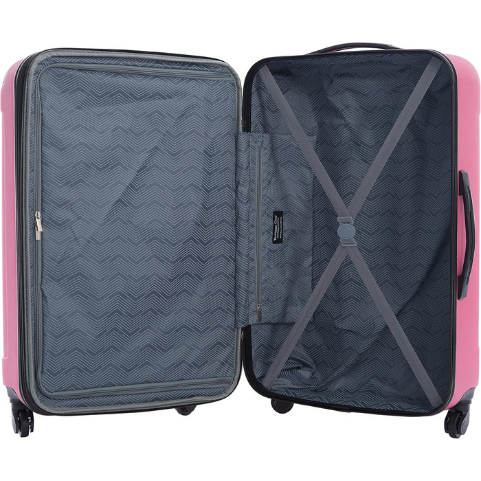 Набір валіз Travelers Club Midtown Hardside 4-Piece (Bubble Gum)