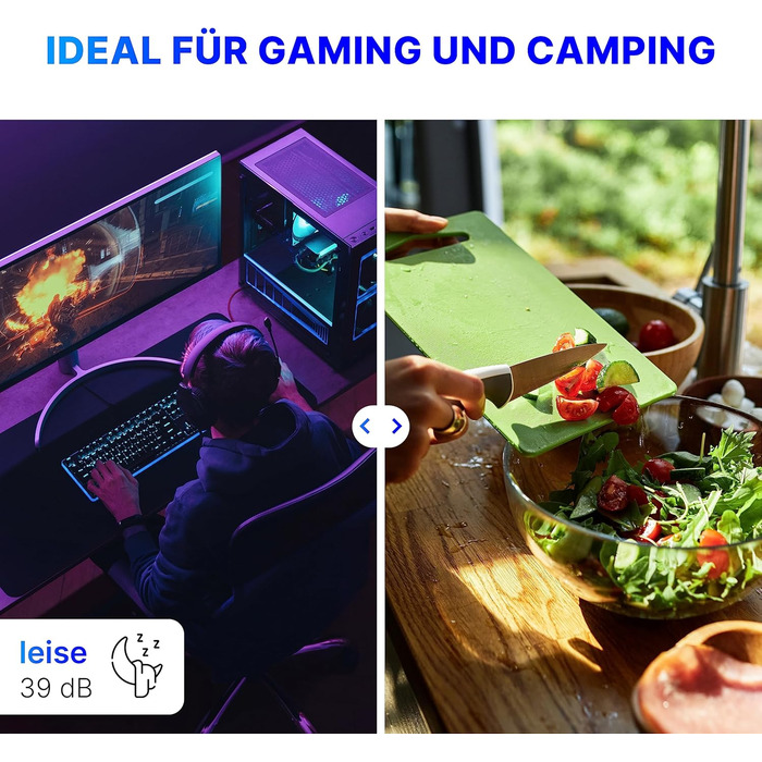 Холодильник Bomann KB 7346 Inox Mini 42 л: для офісу, кемпінгу, геймінгу | Тихий (39 дБ), з можливістю зміни дверцят | 51x45x45 см