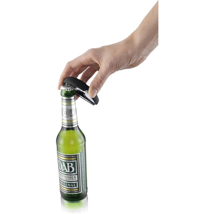 Відкривачка для пляшок Vacu Vin чорна
