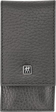 Zwilling Classic Inox: Набір манікюрних інструментів 3 шт. з шкіряним етиулюм (Антрацит)