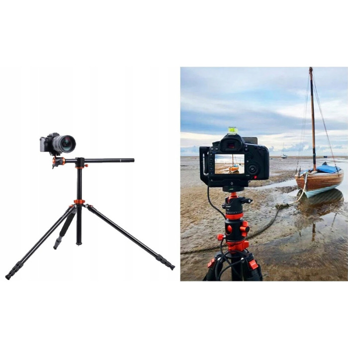 Монопод K&F Concept S210, 231 см, чорний