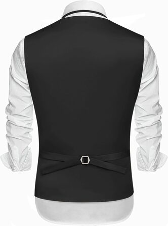 Жилет чоловічий COOFANDY, класичний крій, чорний (3XL)