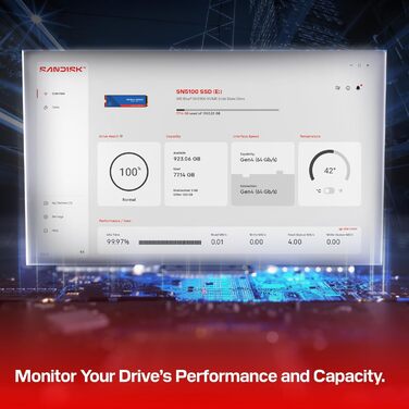 SSD накопичувач WD Blue SN5100 NVMe 4TB PCIe Gen 4.0 M.2 2280 (6900 МБ/с)