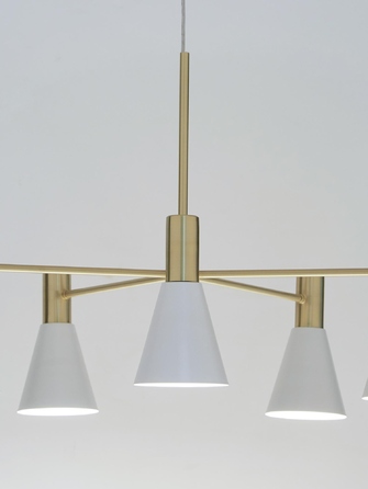 Підвісна люстра Westwing Sia, 6 точок освітлення, GU10