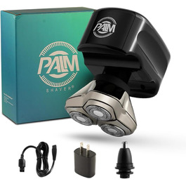 Електричний верстат для гоління Pitbull Palm Shaver для чоловіків з лезами CR-3 Ultra Precision