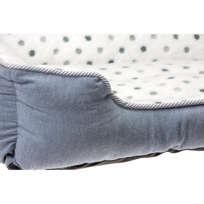 Кішка ліжко Karlie Dot (сіро-блакитне, L: 55 см B: 50 см)