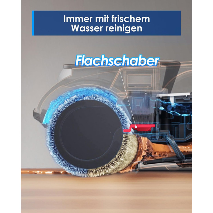 Вологий пилосос Tineco iFLOOR 5 Breeze Complete з функцією самоочищення, для сухого та вологого прибирання
