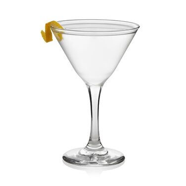 Бокали для Мартіні Libbey Cosmopolitan без ніжки, 12 шт. - Скляний набір для коктейлів, міцні, для вечірок та весіль