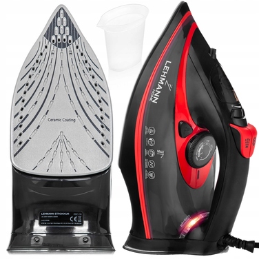 Парова праска Lehmann Ceramic 3000 Вт, 380 мл, Anti-Drip