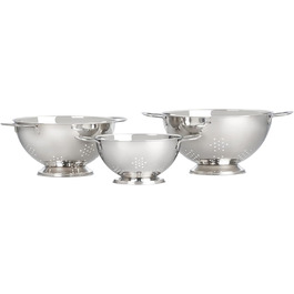 Набір з 3-х стійких сит Le Creuset, великий, нержавіюча сталь