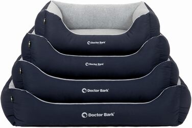 Крісло-ліжко для собак Doctor Bark Kleine Hunde - М'яке та зручне ліжко для собак, зелений колір, XL (110x85 см)