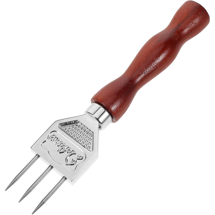 MAGICLULU 4-Piece Trident Ice Pick Mashers for Cocktails Ice Mold Ice Scoop Ice Machine Bar Tool Ice Pick Bartender Ice Pick Tools for Ice Picking Carving Tools Stainless Steel