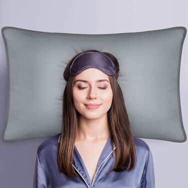 Utopia Bedding Pillow Set (2-Pack), 40 x 80 cm Sleeping Pillow, Breathable and Soft Pillow (Grey) 40x80 cm (2 Pack) Grey 2