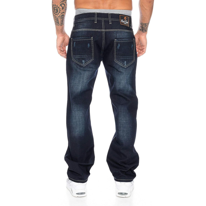 Чоловічі джинси Rock Creek Denim Blau Straight-Cut 36W/34L