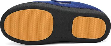 Тапочки Mishansha Herren Winter з підкладкою Memory Foam, зимові, чоловічі, 38-49 (Темно-синій, 44 EU)