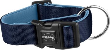 Нашийник для собак Nobby Classic Preno EXTRA, блакитний, L (40-55 см), ширина 38/40 мм