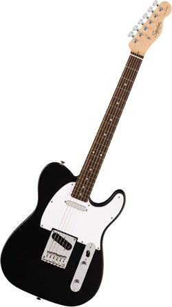 Електрогітара Squier Debut Telecaster, кленова накладка грифа, біле пікгард, чорний колір