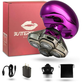 Триммер для тіла та голови Skull Shaver Butterfly Kiss Pro Lila – жіночий електричний триммер, найкращий подарунок для жінок