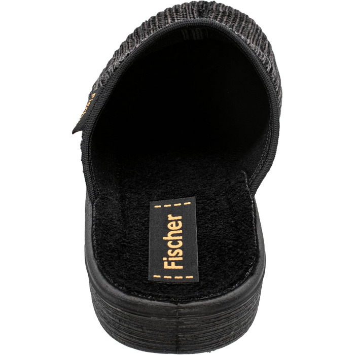 Тапочки чоловічі Fischer Frank, 42 EU, сірий/чорний