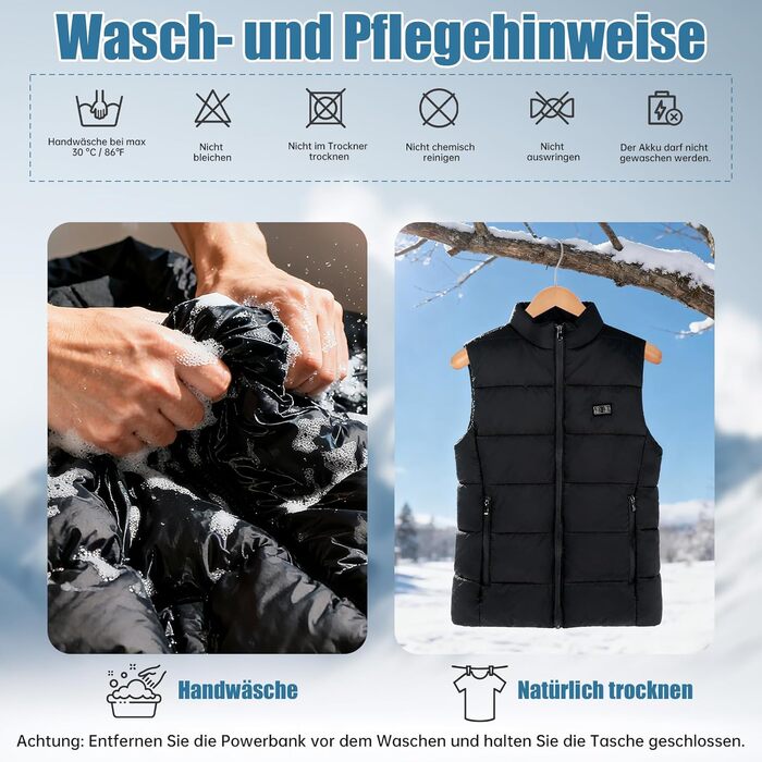 Обогреваемый жилет для мужчин и женщин с Powerbank 10000mAh, 3 режима температуры, для охоты, рыбалки, мотоцикла