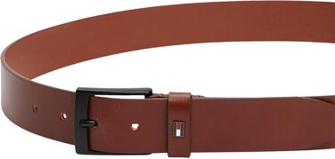 Чоловічий шкіряний ремінь Tommy Hilfiger (120 см, Колір: Когняк)