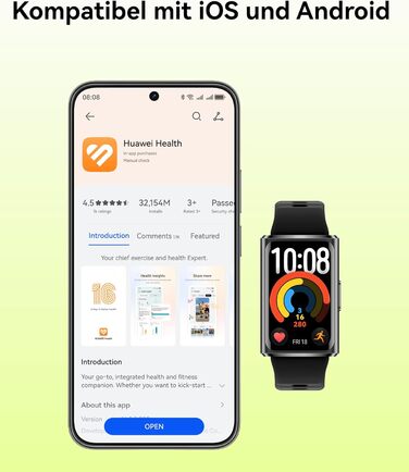 Смарт-годинник HUAWEI Band 11 Pro: GPS фітнес-трекер, AMOLED 1.62