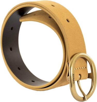 Пояс жіночий Levi's High-Low, колір бежевий (Bisque), 1 шт.