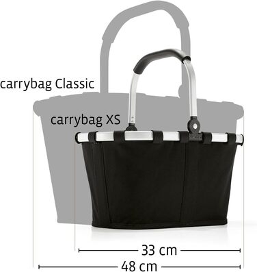 Сумка-шопер Reisenthel Carrybag XS – Стабільний шопер XS формату з практичною внутрішньою кишенею – Елегантний та водовідштовхувальний дизайн (Teddy Sand)