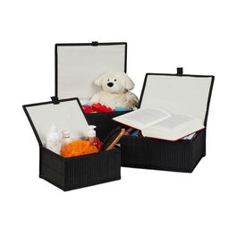 Relaxdays Storage Baskets, 3-Piece Set