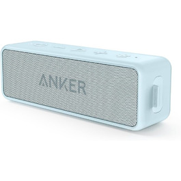 Портативна Bluetooth Колонка Soundcore Anker 2 з 12W Звуком, BassUp, IPX7 Водонепроникність, 24 Години Роботи, Бездротове З'єднання, Колонка для Дому, Відпочинку та Подорожей