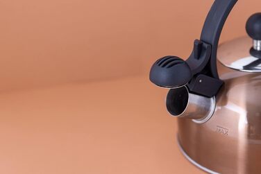 Чайник La Cafetière з нержавіючої сталі, ефект міді, 1.3 л, коричневий