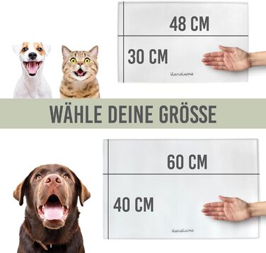 Силіконовий килимок KaraLuna Premium 60x40 см (Чорний, Кутовий) для годівлі котів та собак, під миску, під кавомашину